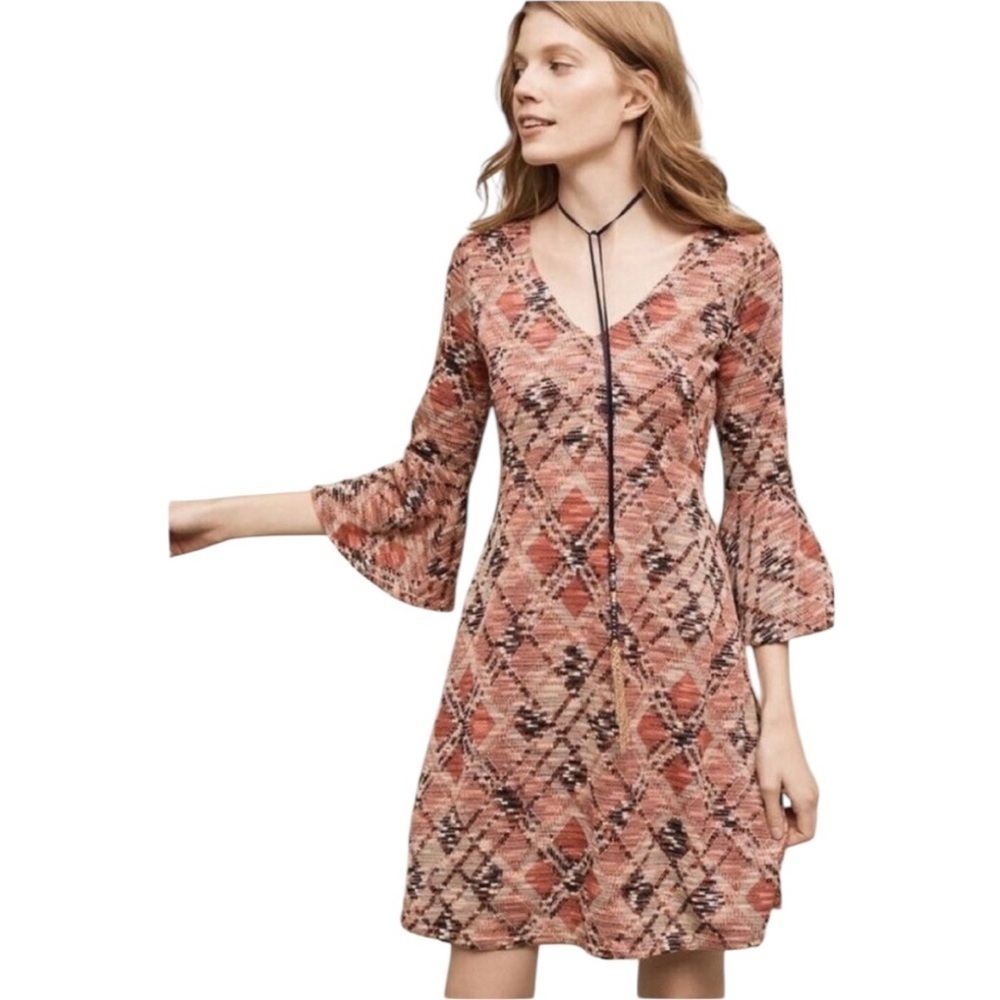 Anthropologie Maeve Erina Swing Mini Dress - Picture 2 of 8